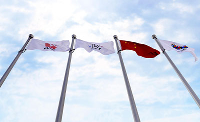 厂区旗杆